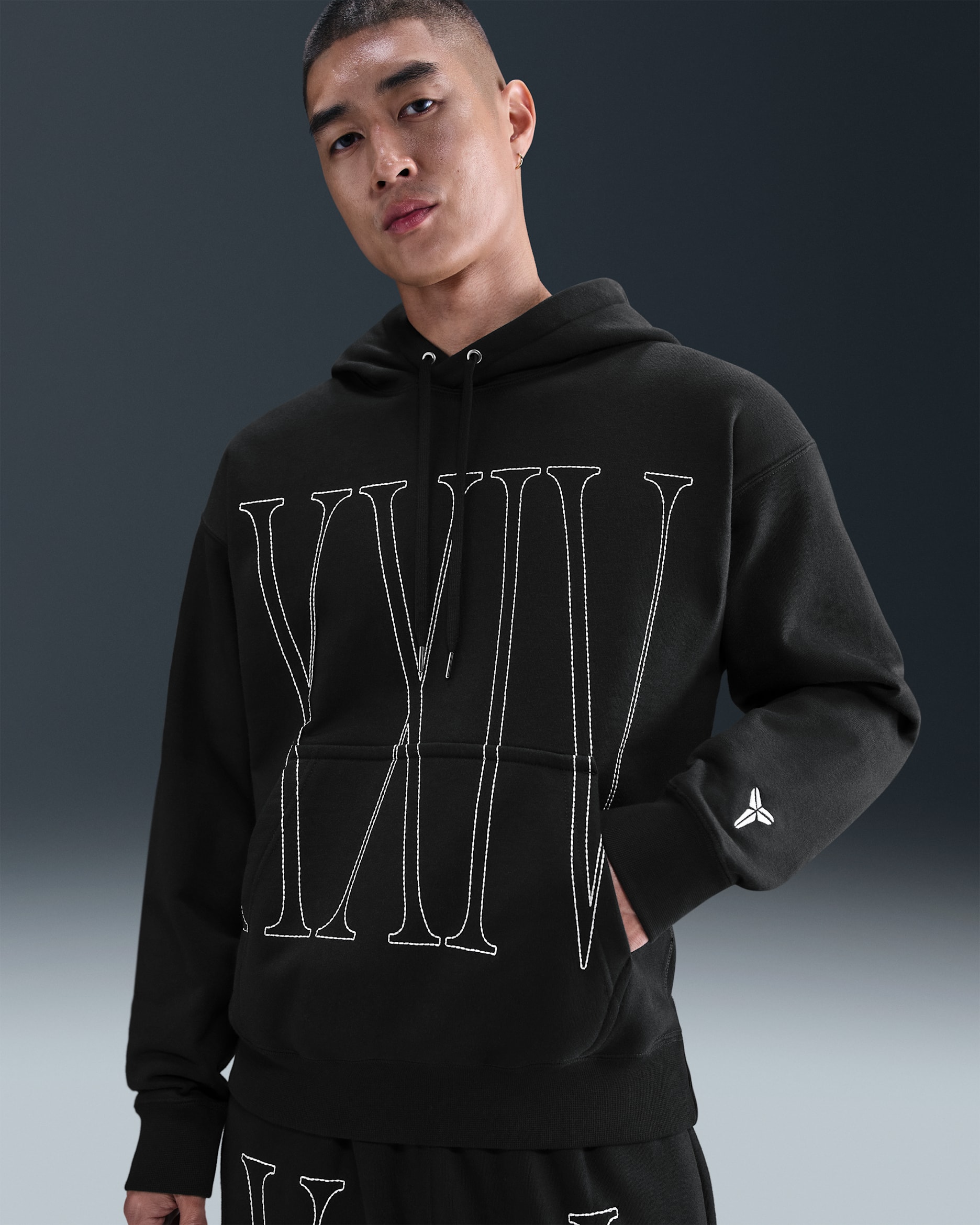 Kobe Men's Pullover Basketball Hoodie. Nike ID